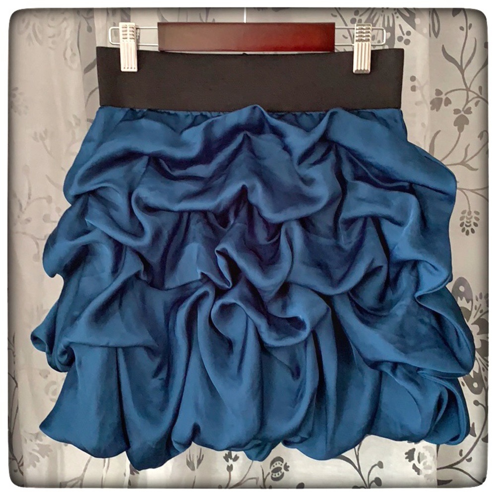 F21 silky skirt